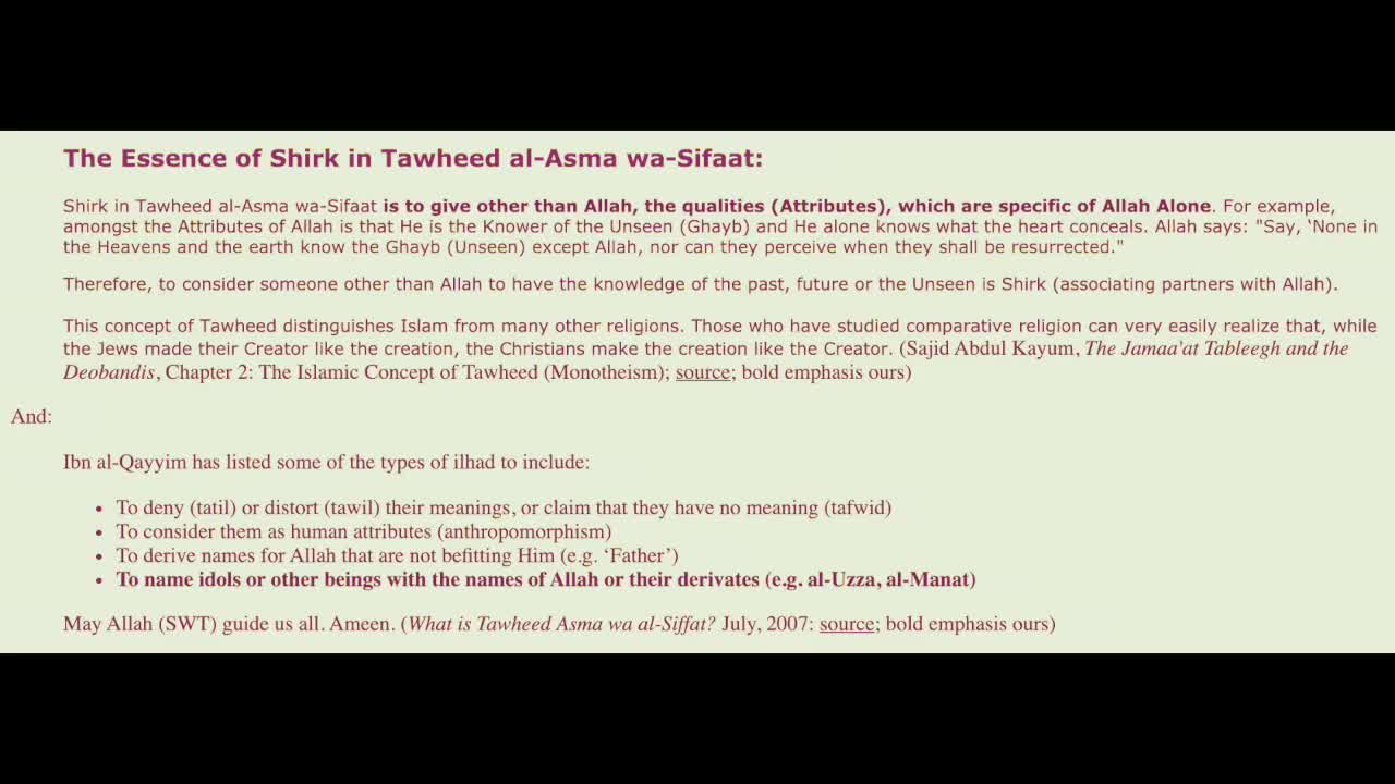 Muslims Believe Jesus Christ Claimed to be God (featuring Yasir Qadhi)