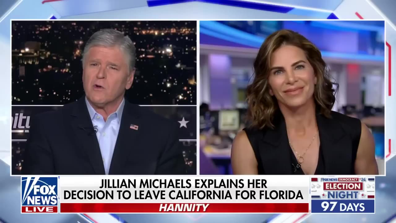 California is descending into ‘disrepair’- Jillian Michaels