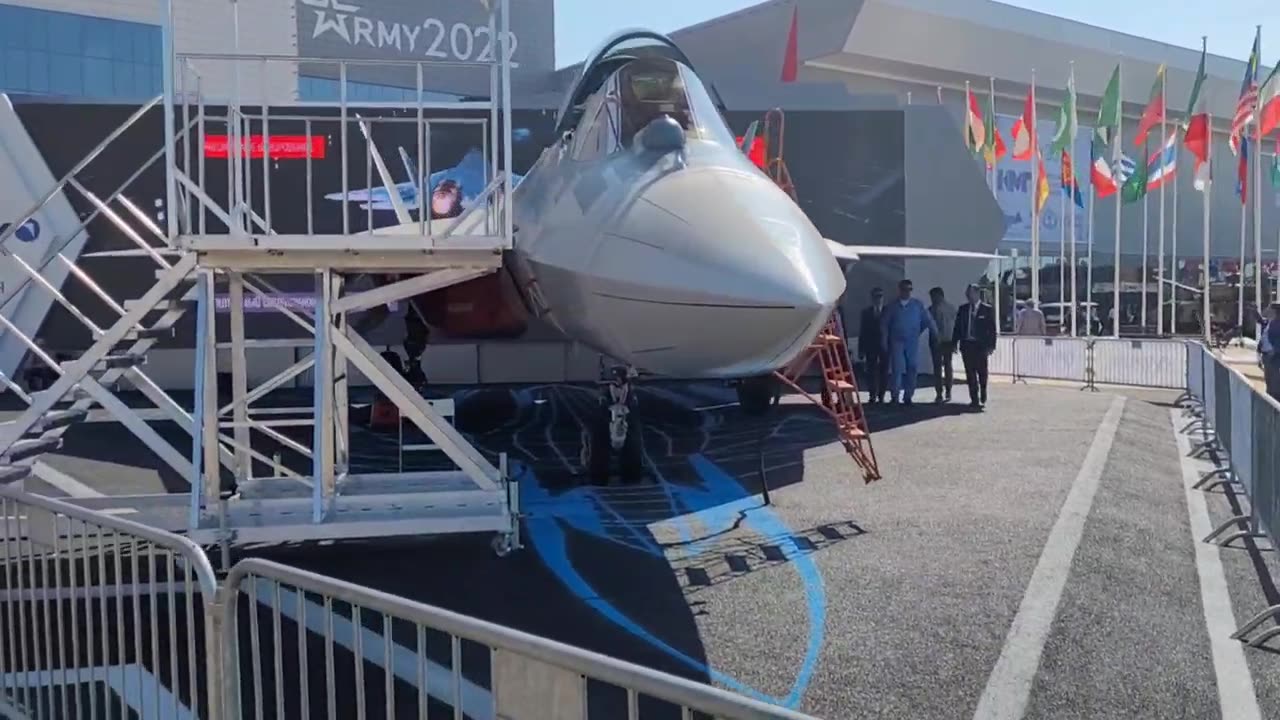 SU-57 Häivehävittäjä Army2022 JanusPutkonen