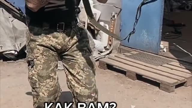 Ukraine War - 5.56-mm assault rifle MSBS Grot C16A2 armed with the APU