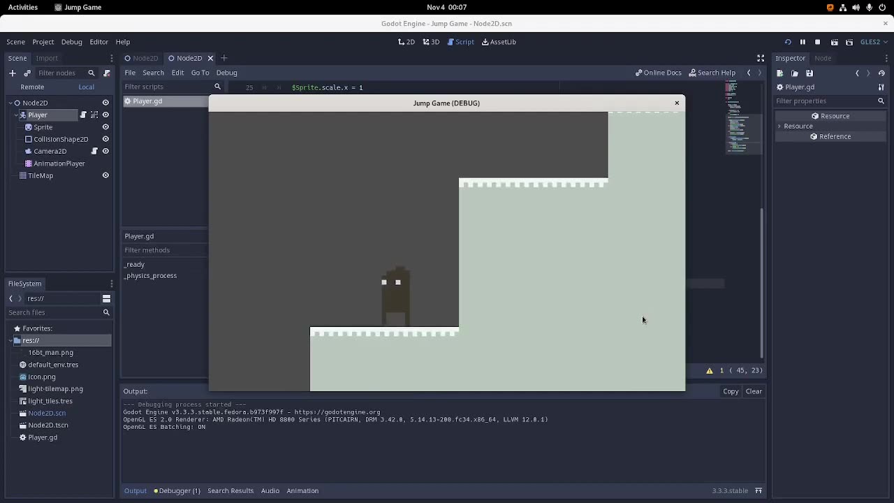 Godot Practice 2 - A little 2D Demo