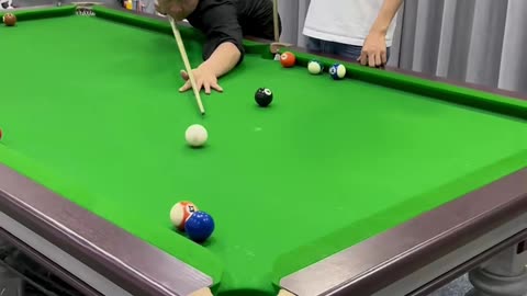 Funny video Billiard