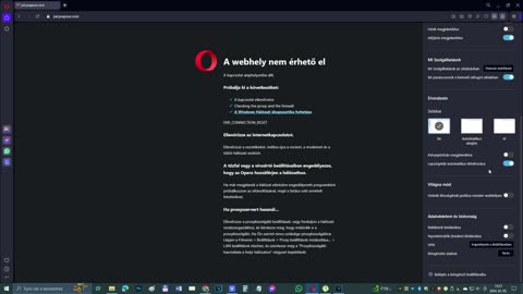 Opera VPN használata