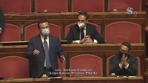 Stefano Candiani (Lega), Senato, 8/7/21