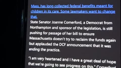 Proof "State" is receiving federal corporate $ for trafficking children