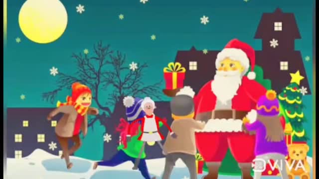 viral christmas video 2021, christmas 2021 status, senta claus, christmas video