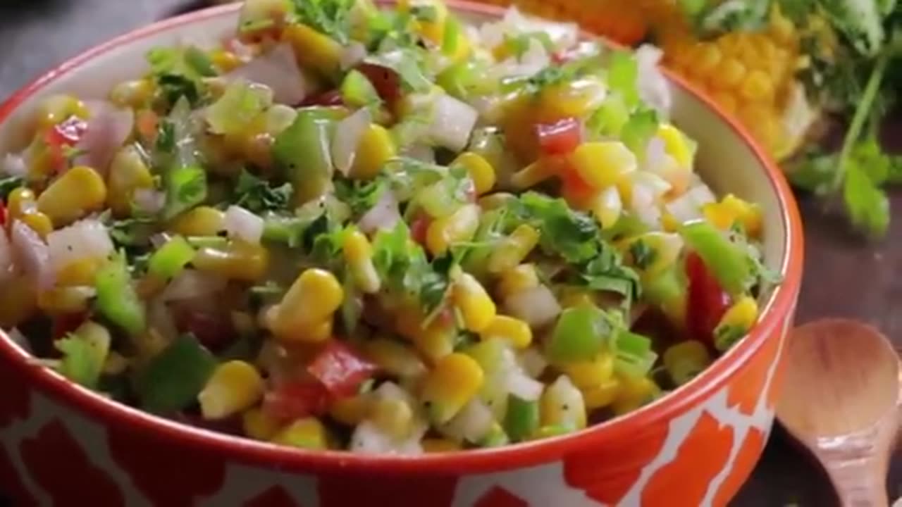 AMERICAN CORN SALAD | Healthy Tasty American Corn Salad | The Best Corn Salad