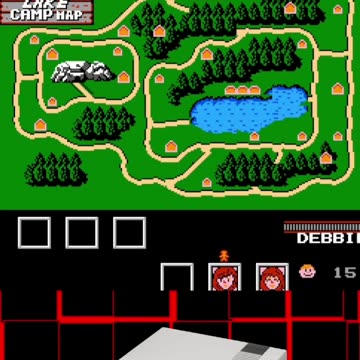 Friday the 13th Nintendo 8-bit game part 10 #gaming #shortgaming #dudivulga
