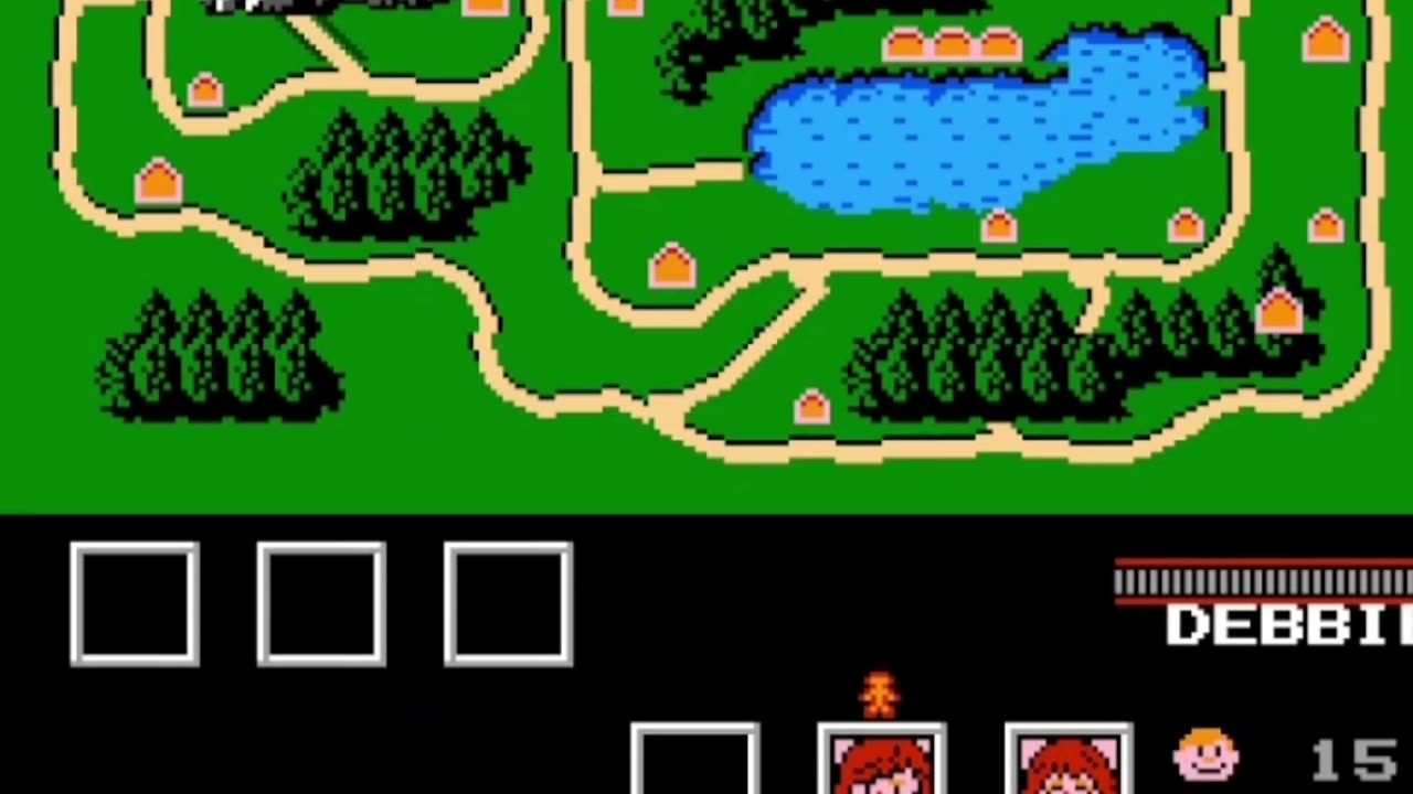 Friday the 13th Nintendo 8-bit game part 10 #gaming #shortgaming #dudivulga