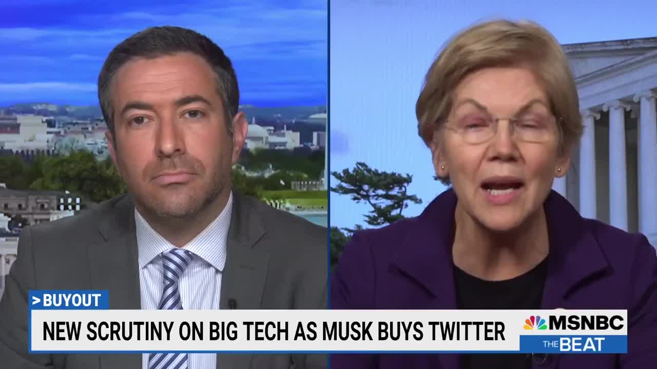 ‘All This Boils Down To Is Power’: Sen. Warren On Elon Musk’s Twitter Buyout