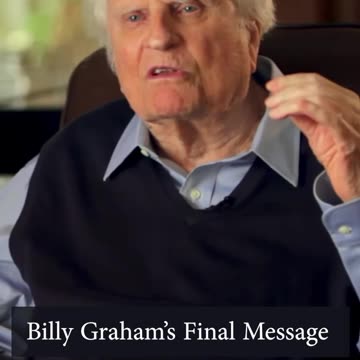 Throughout his life, Billy Graham didn’t fear death because of the hope he had in Jesus Christ.