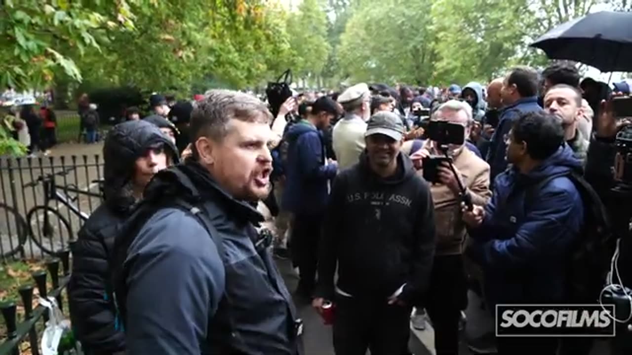🔥 Bob gives a talk, Lamin interrupts, mayhem ensues _ Speakers Corner #socofilm