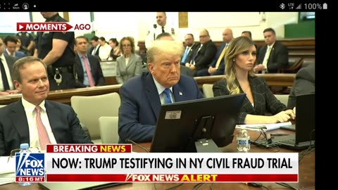 Trump in the NY Kangaroo court
