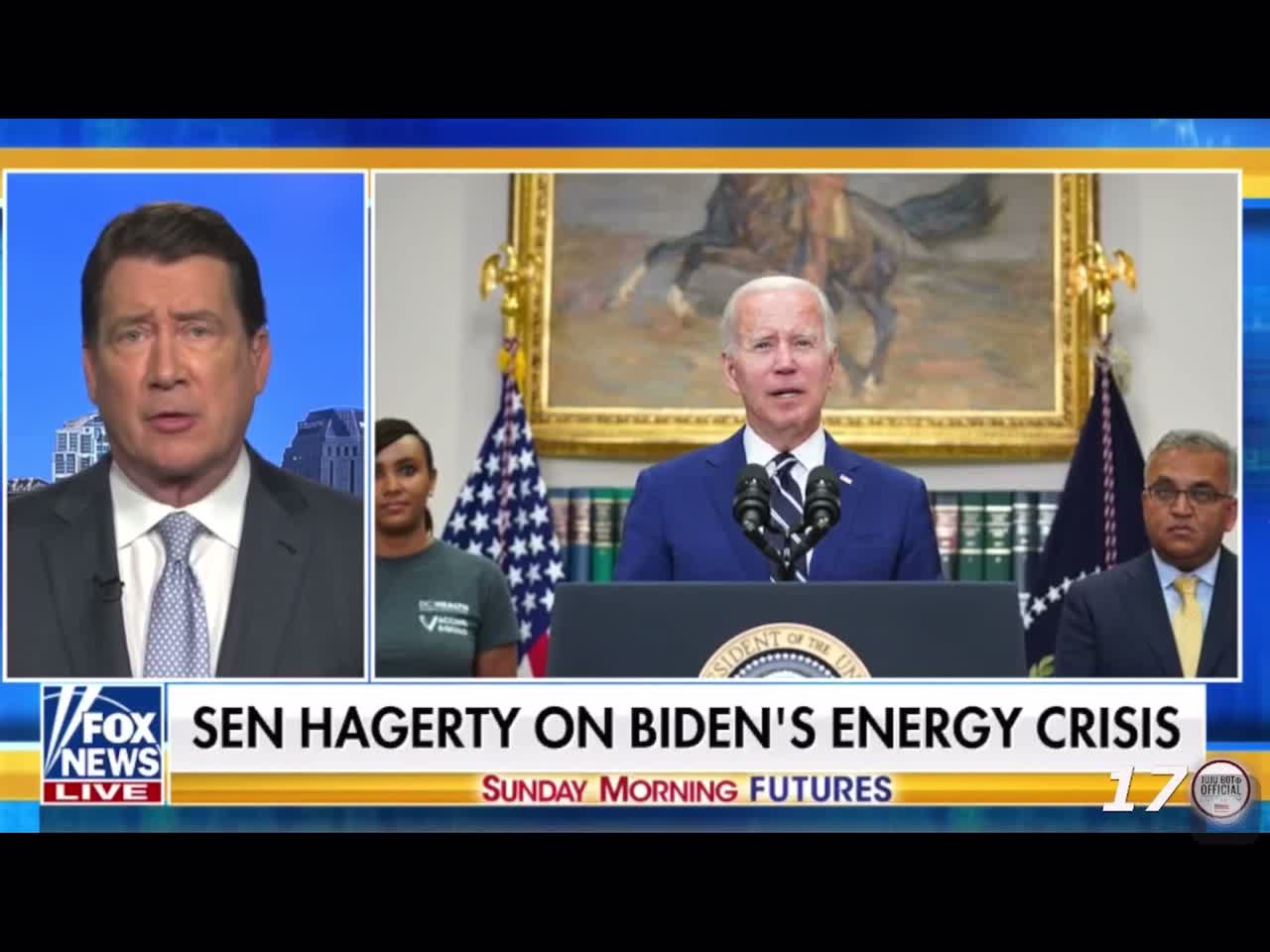 Bill Haggerty talks about Joe Biden‘s inflation and funding both sides of the war in Europe.