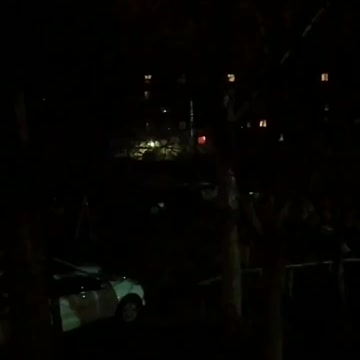 Explosions can be heard in Donetsk, Ukraine