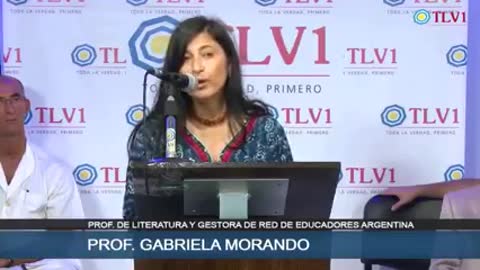 Profesora Gabriela Morando. Silogismo de adoctrinamiento