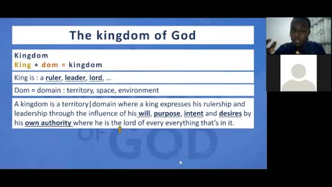 Grow in the Kingdom of God session 2