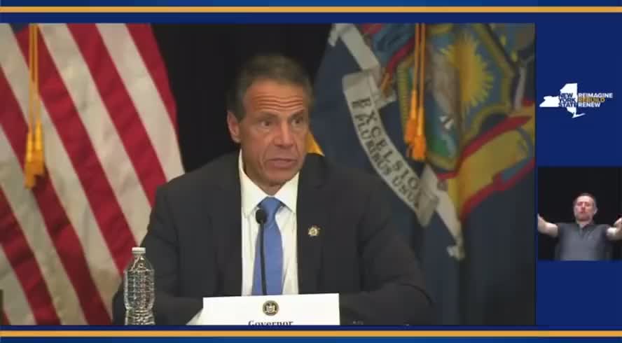 NY Gov. Cuomo 7-26-21: “We have to knock on those doors...and get that vaccine in their arm.