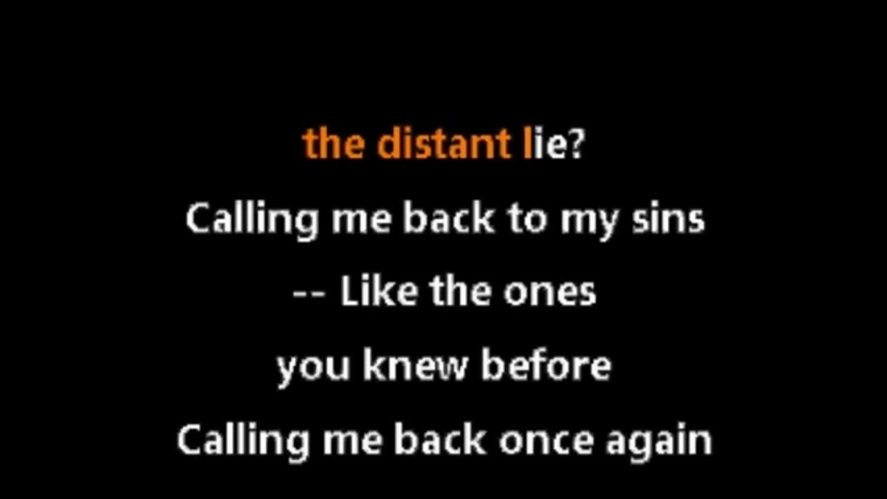 The Screaming Trees - "Nearly Lost You" - Karaoke