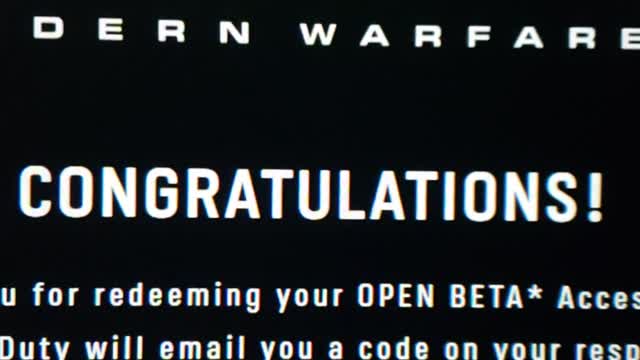 CarlosX360 got a Call of Duty: Modern Warfare II Open Beta Code!