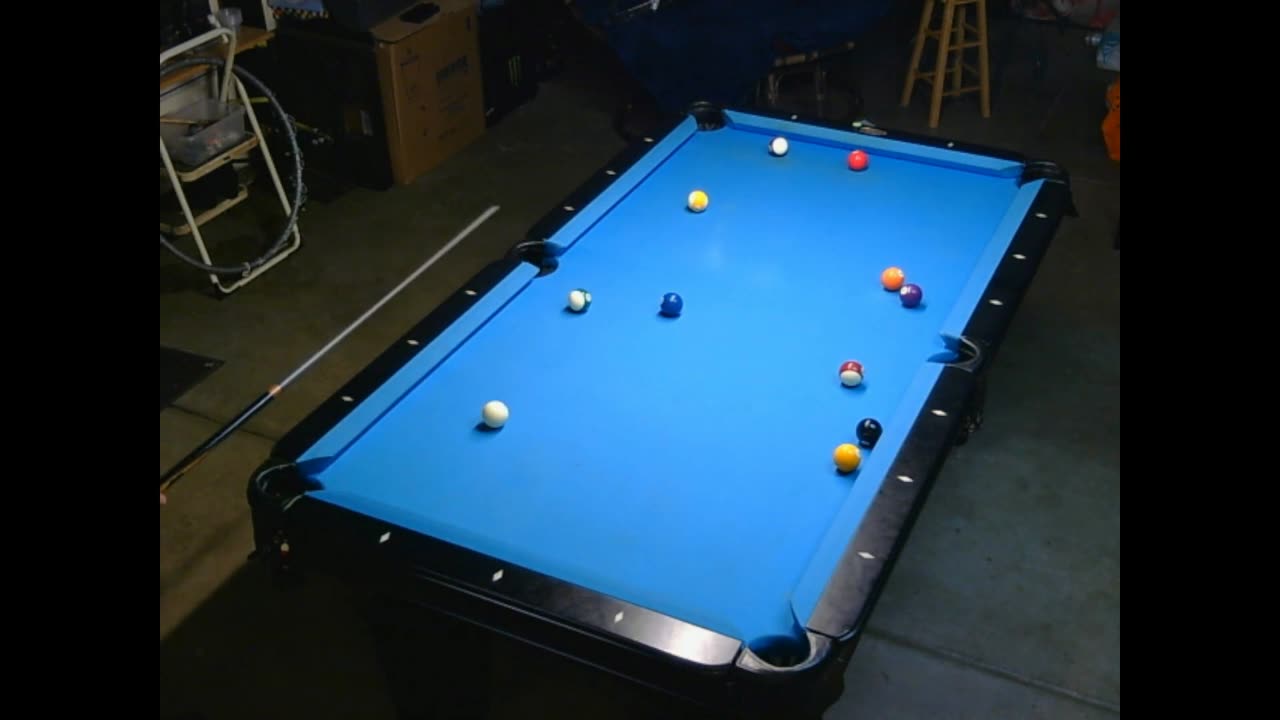 Nice little 8-ball runout