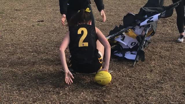 Aussie Rules Football Banner Fail