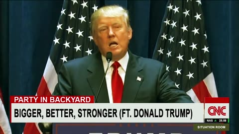 Donald Trump - Bigger Better Stronger (Remix) - Party In Backyard