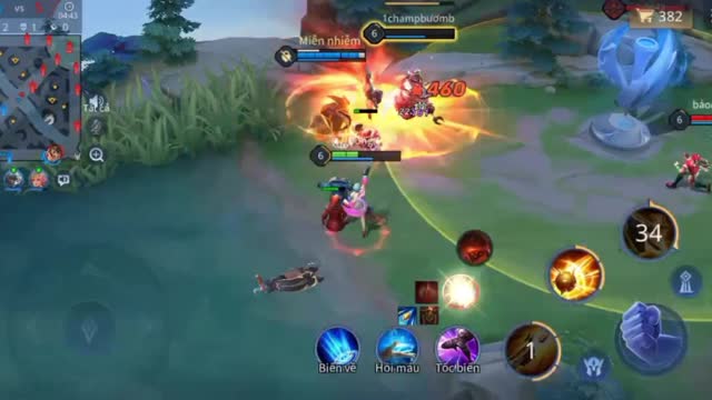 Beautiful shot of General Violet of the mobile alliance