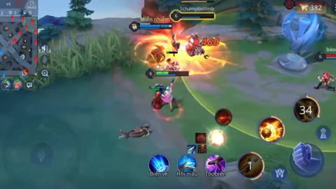 Beautiful shot of General Violet of the mobile alliance