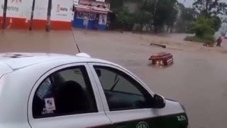 huracán en México - ciclón Grace