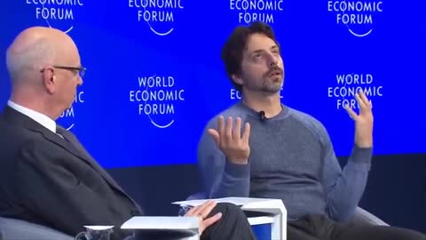 Schwab & Google Co-Founder on Transhumanism