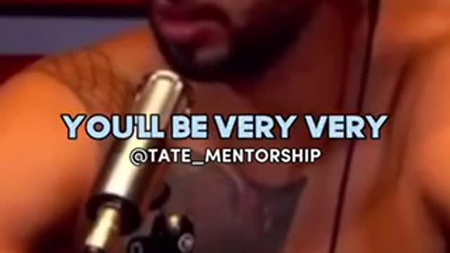 God Rewards Those Who Work Hard. Andrew tate