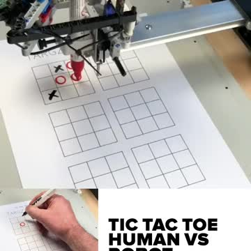TIC TAC TOE HUMAN VS ROBOT