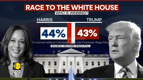 US Elections 2024 Race To The White House- Who Is Winning. WION Pulse