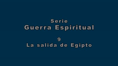 Guerra Espiritual Cap 9 La salida de Egipto Padre Horacio Bojorge