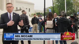 Protests Begin Outside Supreme Court After Politico Roe v Wade Leak