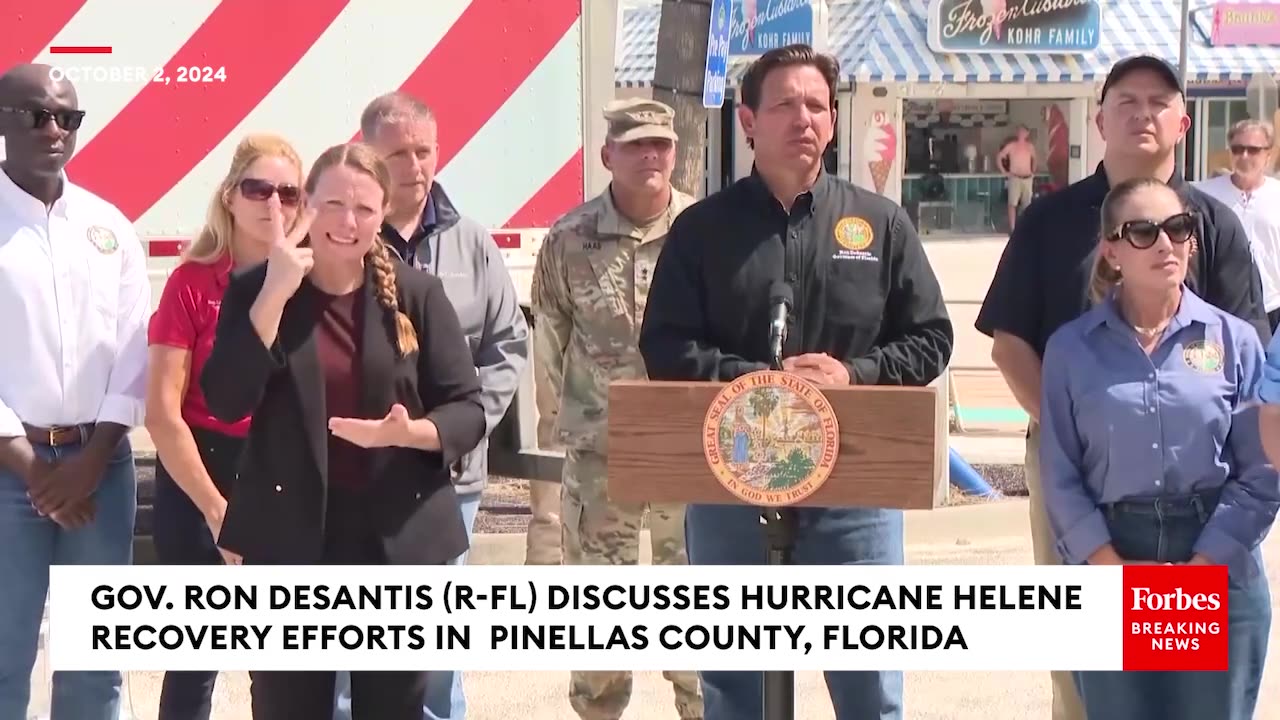 GOV. DeSANTIS 'Totally Unacceptable' Rails Against Dockworker Strike