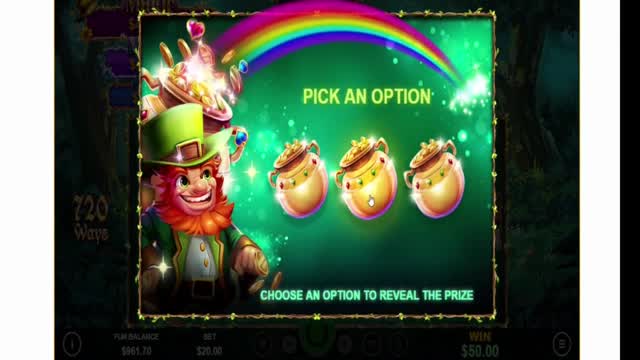 Paddy's Lucky Forest Slots Gameplay