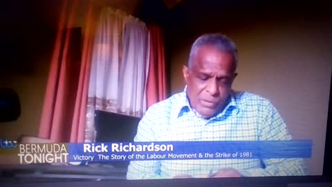 Bermuda Tonight - Interview with Rick Richardson