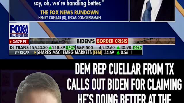 CUELLAR CALLS OUT BIDEN FOR JUST MOVING KIDS ‘FROM ONE TENT TO ANOTHER TENT’ AT THE BORDER