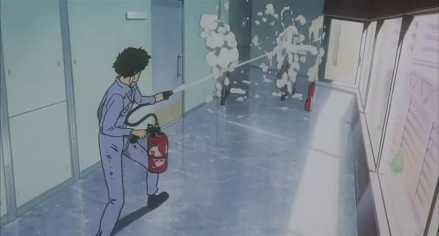 Cowboy Bebop fight scene