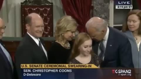 Creepy Joe Biden with enhanced audio