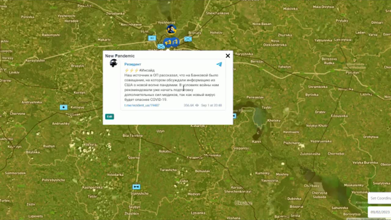 Military Summary Channel: Ukro-Russian sources predicting a new "PLANdemic"
