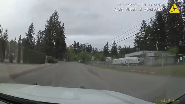 Pierce County body cam video shows car chase that led to deputy shooting suspect