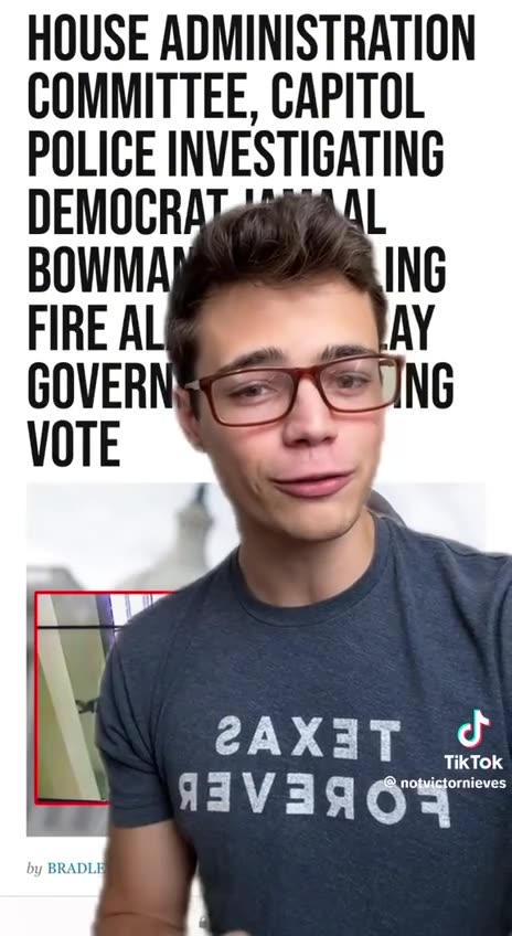 Democrat Congressman Under Investigation For Pulling Fire Alarm