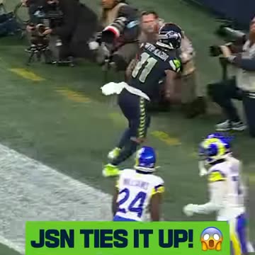 NFL What a game for jaxsnj LARvsSEA on FOX