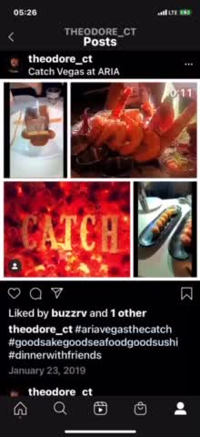 Catch restaurant in Las Vegas