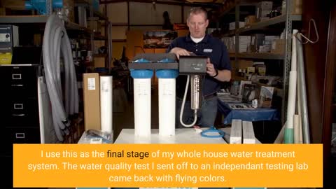 VIQUA VH410 Home Stainless Steel Ultraviolet Water System-Overview