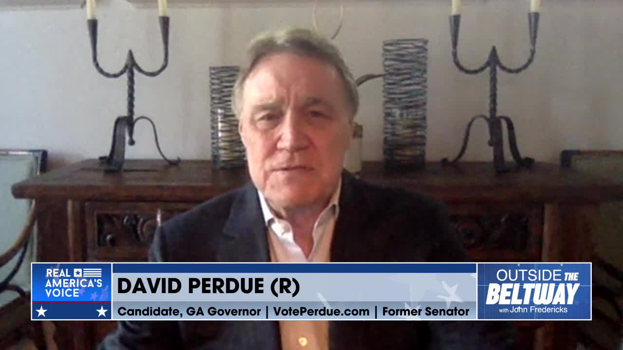 David Perdue 'Trump Knows We Have to Win this Race'