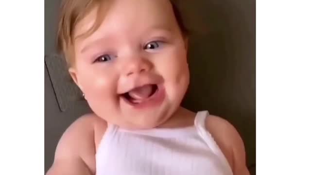 A baby is laughing when Her parents are doing?? See What her parents are doing || ❤️❤️❤️❤️